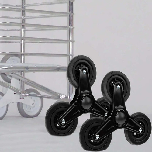 Ruedas Plegables For Carrito De Compras, Kit De Accesorios Y