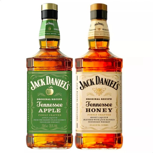Whisky Jack Daniel´s Tennessee Apple + Honey - Combo X2