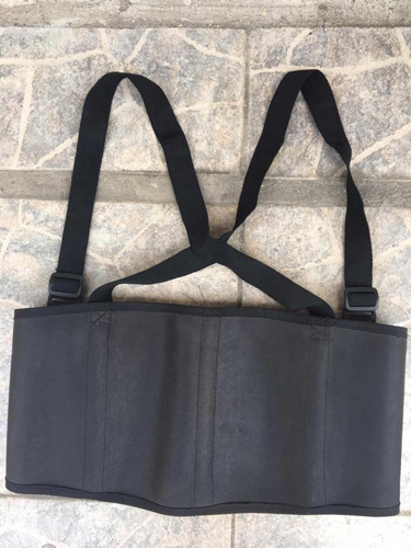 Faja Lumbares Con Tiras Seguridad Industrial Talla L