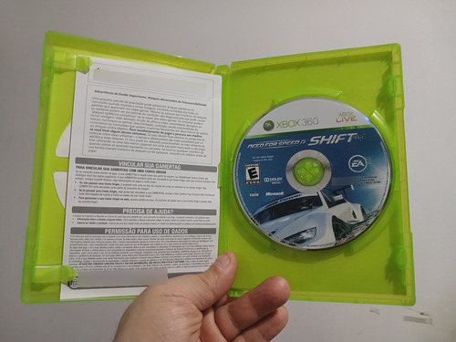 Jogo Xbox 360 Need For Speed Shift Original Fisico Leia (Usado)