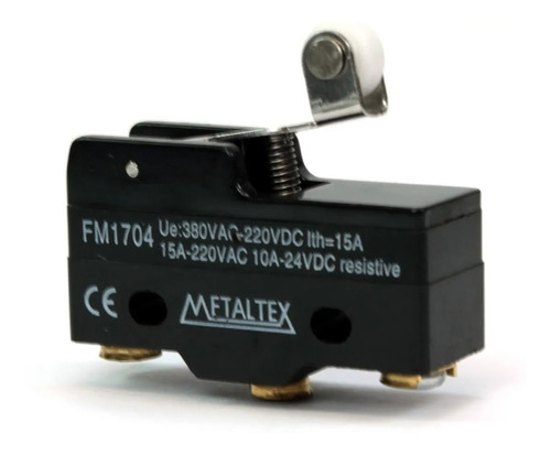 Chave Fim De Curso Metaltex Fm1704 15a 220v Com Roldana