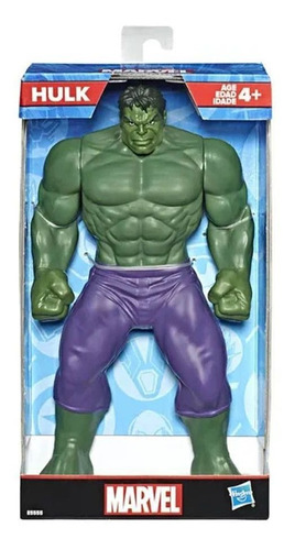Boneco Hulk Marvel Vingadores 25cm Olympus - Hasbro E5555