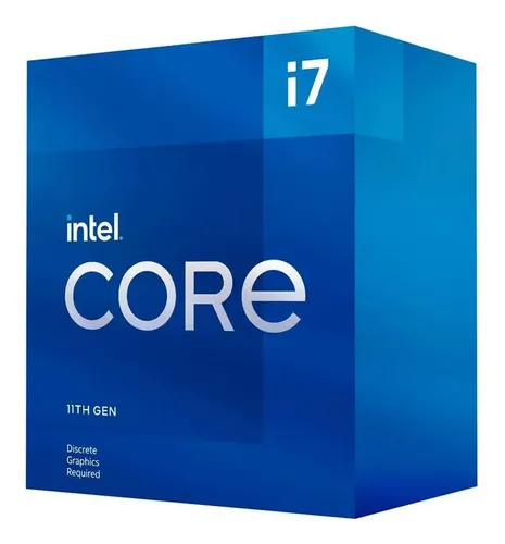 CPU Intel CPU core i7 11700F Processador Gamer Intel Core I7-11700f 2.5ghz 4.9ghz Turbo