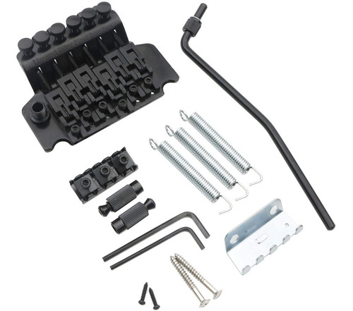 Puente Floyd Rose Negro Guitarra Eléctrica Completo