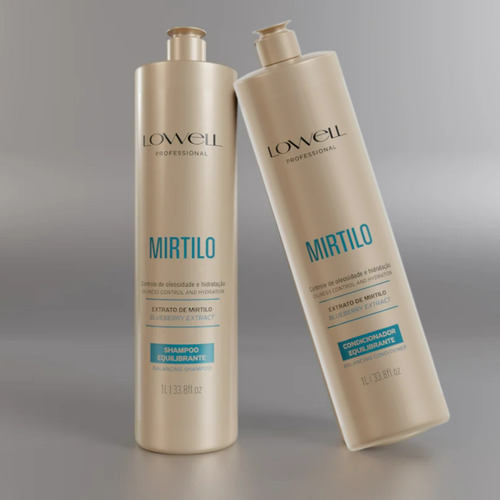 Lowell Kit Mirtilo Equilibrante Shampoo E Condicionador 1l