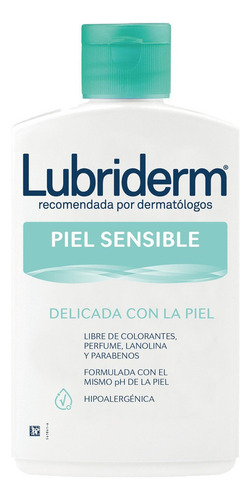 Lubriderm Crema Corporal Piel Sensible 400 Ml