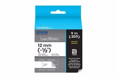 Cinta Epson Lc-4bwv9 Labelworks Standard 1/2 