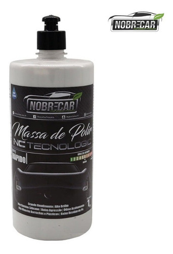 Massa De Polir Nc Tecnologic 1kg Base D´água Nobre Car