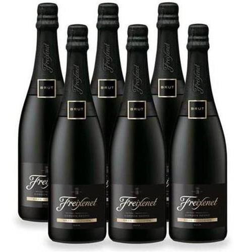 Espumante Freixenet Cordon Negro Brut 750ml 6 Unidades