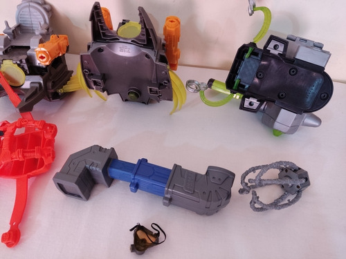 Lote 7 Pzas Accesorios Para Muñecos De Mattel Y Fisher Price (Usado)