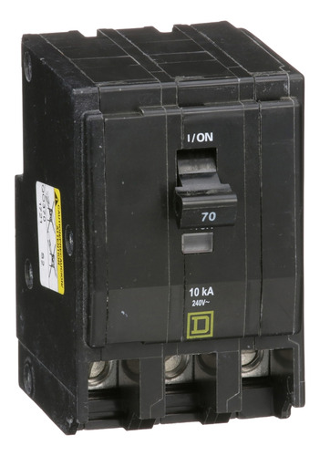 Int Termomag Qo Enchufar 70 Amp 240v 3p Square D Qo370