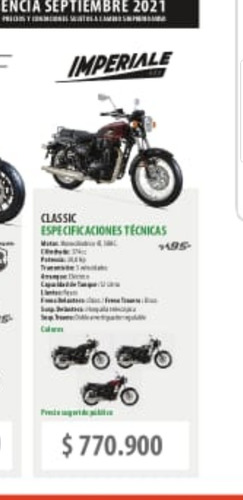 Imagen 8 de 8 de Benelli Imperiale 400