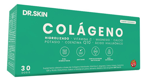 Colageno Hidrolizado Naranja Dr Skin Q10