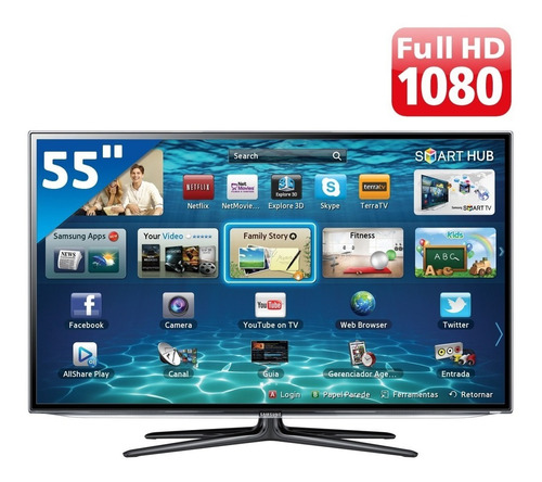 Smart Tv Led 55 Full Hd  L55s4900fs 3 Hdmi 2 Usb Wi-fi