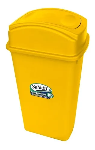 comprar Bote De Basura 80l Tapa Balancín Lateral Varios Colores comprar Bote De Basura 80l Tapa Balancín Lateral Varios Colores