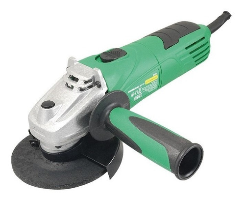 Esmeriladora 4 1/2 800 W Lion Tools Color Verde Oscuro