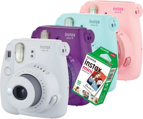 Câmera Instantânea Instax Mini 9 Fujifilm +10 Filmes Nf