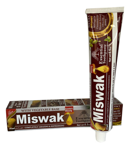 Pasta De Dientes Essential Palace Miswak Herbal Whitening 19