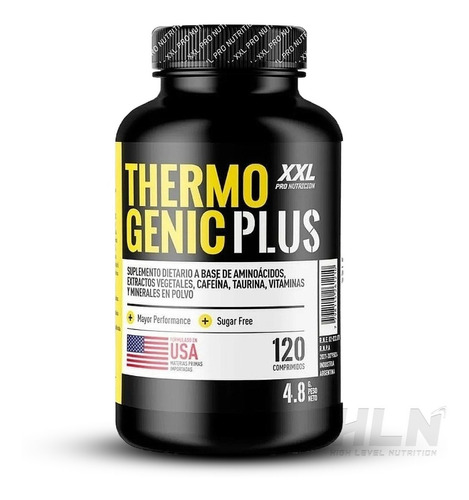 Thermogenic Plus 120 Comp. Adelgazante Xxl Pro Nutrition