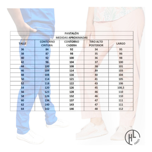 Ambo Clásico Unisex Cargo(cierre) / Hl - Arciel/ T: 50-60 Azul Petróleo 54