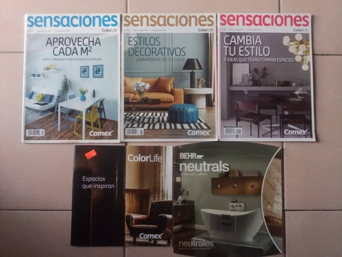 4 Revistas (1 De Color Life Comex/3 De Sensaciones Comex) | Meses sin  intereses