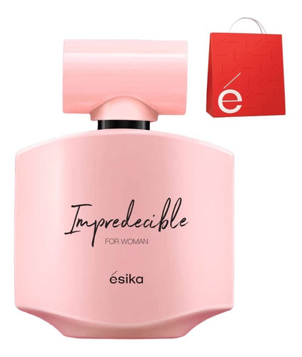 Perfume Impredecible Mujer + Bolsa De Regalo Esika