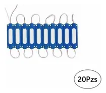 Comprar 20 Módulos De Led 5730 Encapsulados Reforzados Azul Módulo Óptico De Palabra Con Lente Cob De 6 Núcleos Y Sustrato De Aluminio De 2 W, Abs Resistente Al Agua DNBEMN