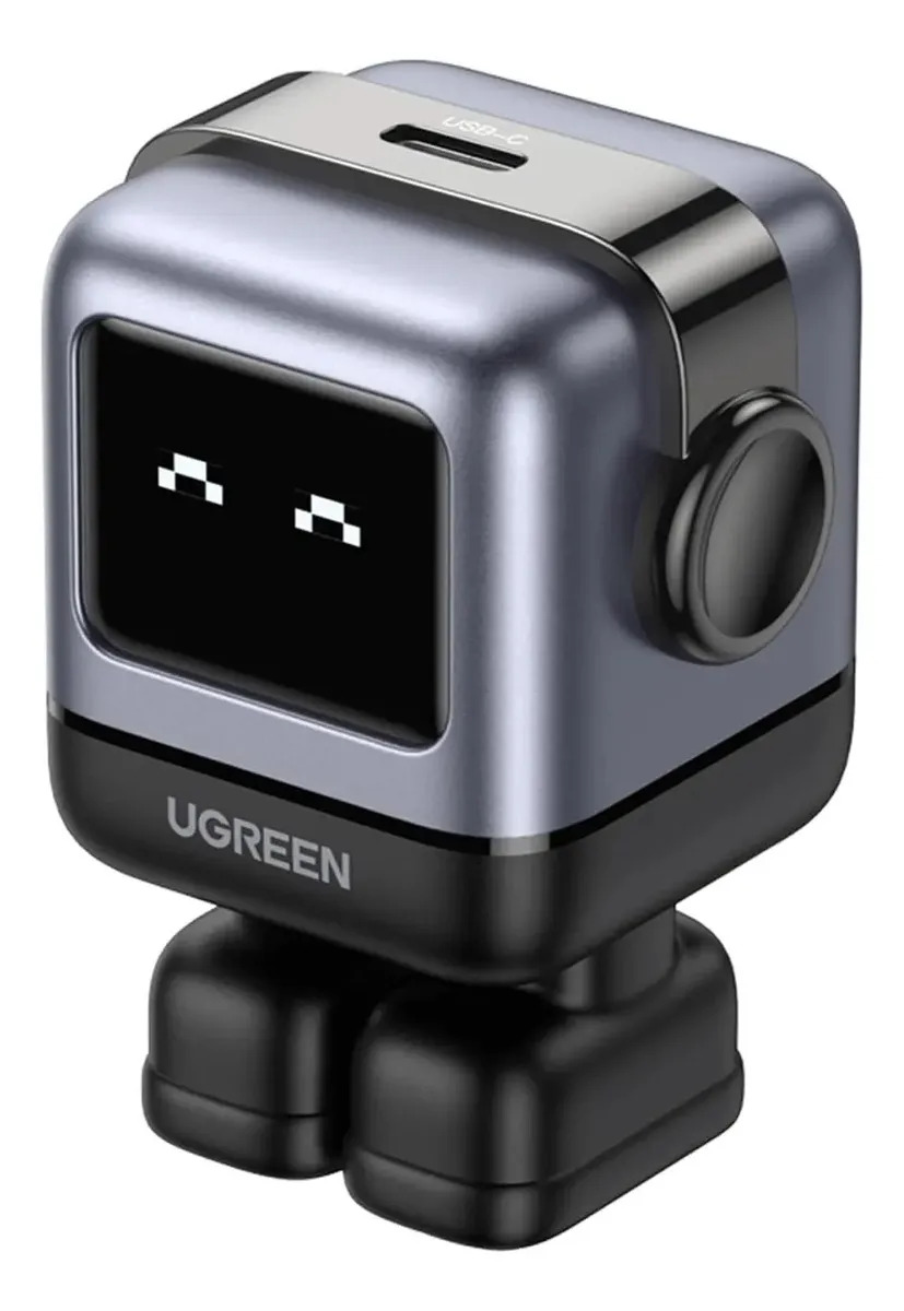 Ugreen Cargador Carga Rápida Inteligente Gan Usb C 30w Pd Gris