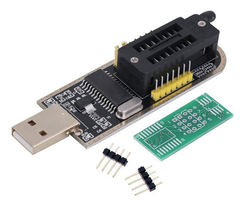 Programador Usb Memorias Bios Eeprom 24 25 Spi Flash Zocalo