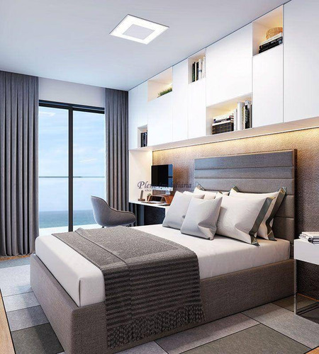 Imagem 26 de 30 de Apartamento Com 3 Dormitórios Sendo 3 Suítes, À Venda, 109 M² Por R$ 610.400 - Guilhermina - Praia Grande/sp - Ap0973