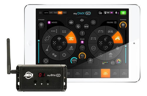 Adj Mydmx Go App Driver Iluminación Inalámbrico iPad Android