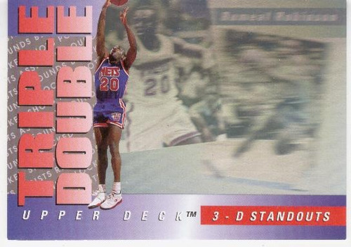 1993-94 Upper Deck Triple Double Rumeal Robinson Nets