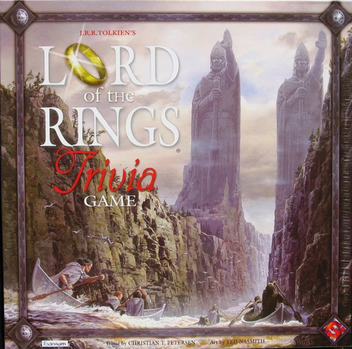 Lord Of The Rings Trivia Game. Juego De Mesa En Inglés