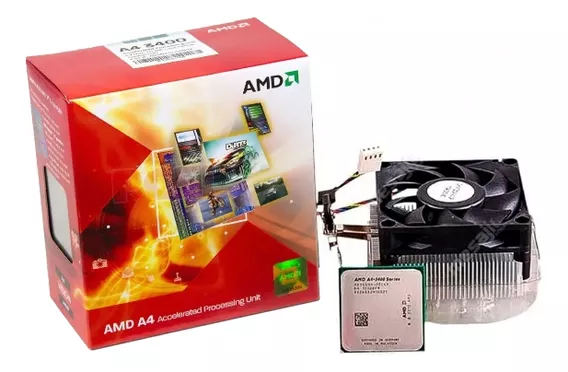 Procesador gamer AMD A4-Series A4-3400 y 2.7GHz de frecuencia con gráfica integrada