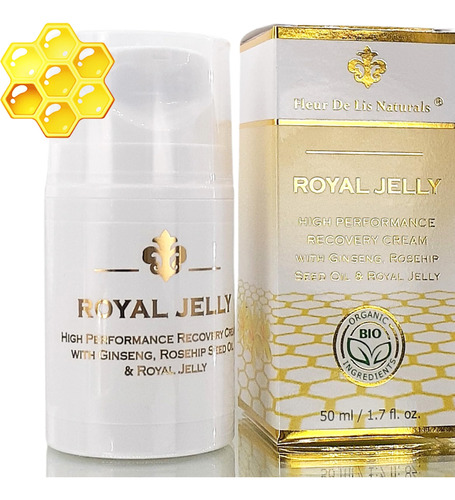 Crema Facial Anti Envejecimiento Jalea Real - Jmcw4