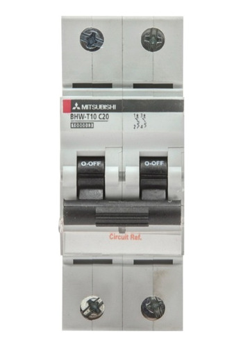 Interruptor Automático Termomagnético 2p 10a Curva C 10ka