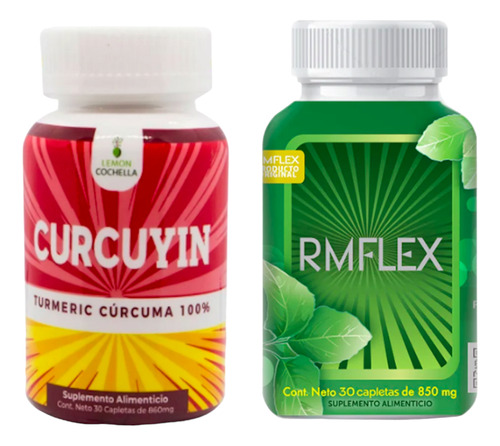 Paquete Rmflex + Curcuyin Lemon Cochella