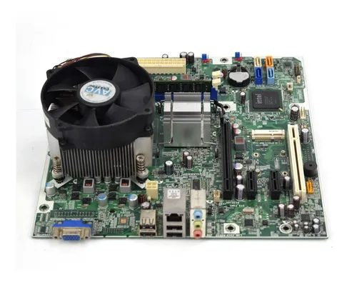 Combo Board Hp + Procesador Core 2 Quad Q8200 (Usado)