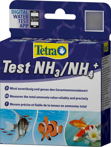 Test Amoniaco Nh3 Nh4 Tetra Acuario Agua Dulce Y Marino