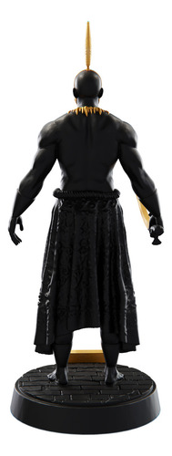 Estátua Ogum Umbanda Candomblé - Orixá Guerreiro - Versão 2 Cor Cor Aurum Noctis