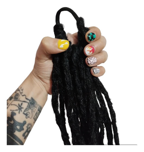 Dreadlocks Rastas 20extensiones Kenakalon Rápida Instalación