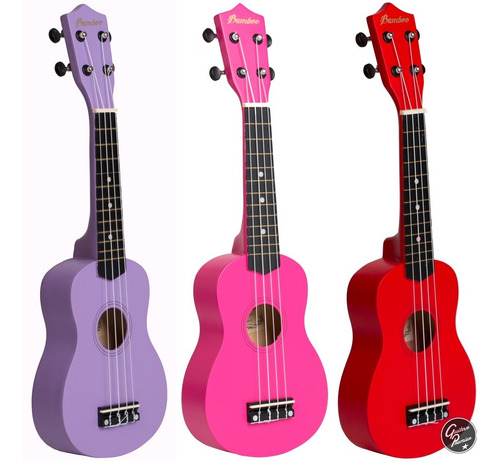 Ukelele Electroacustico + Ampli + Afinador + Funda + Cable