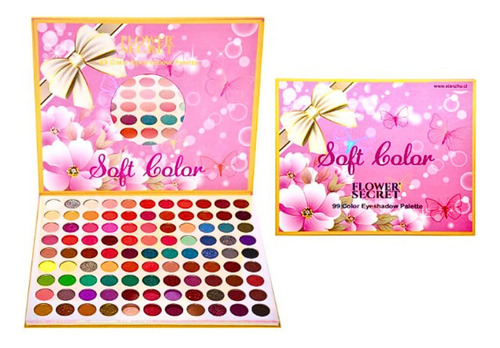 Paleta De Sombras 99 Colores Butterfly Flower Secret