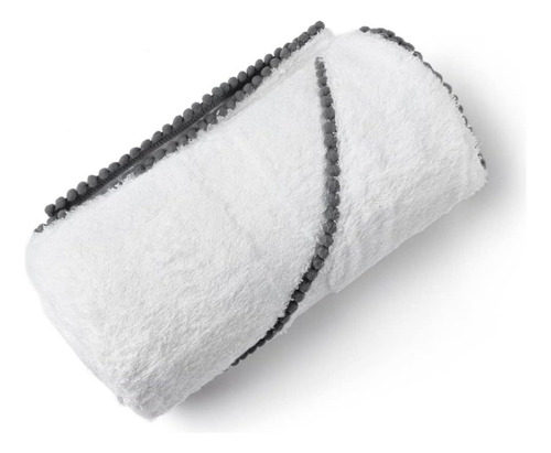 Toallas De Manta Unisex Para Bebé 86 X 86 Cm Color Gris
