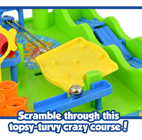 Tomy Games Screwball Scramble Marble Run Juego Para Niños -