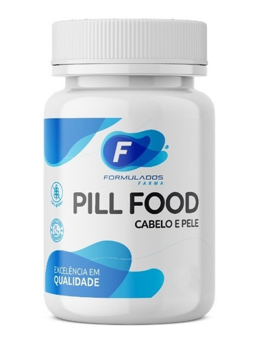 Pill Food Turbinado + Queratina 240 Cps + Paba + Biotina