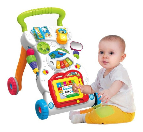 Andador Educativo Musical Didático 8 Brinquedos Baby Style