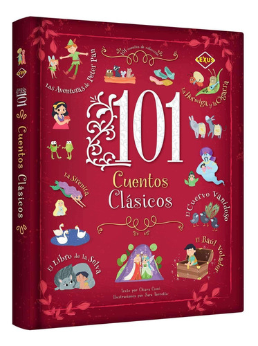 Libro 101 Cuentos Clásicos Para Niños