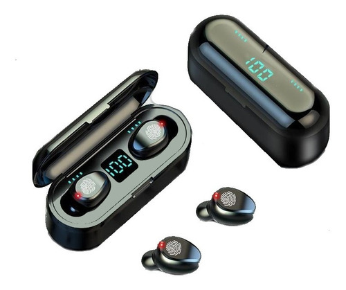 Auriculares In Ear Inalámbrico Bluetooth | Touch | Deportivo | Resistente Al Agua | F9 Tws Premium - Garantía Gamer24hs