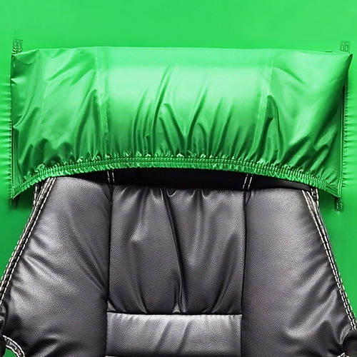 Imagen 3 de 9 de Fondo Infinito Croma Tela Verde Portatil Para Silla Gamer